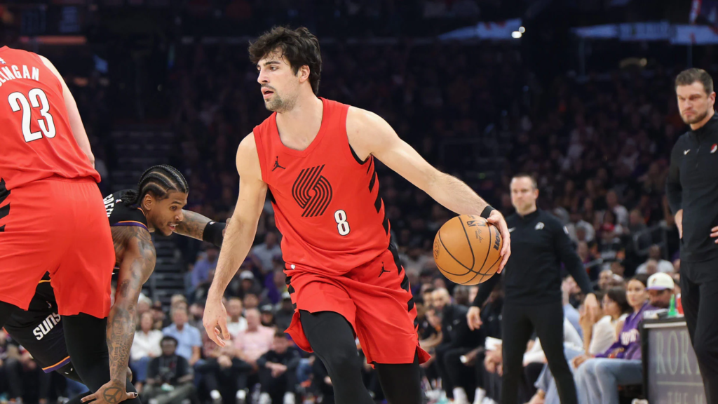 trail blazers vs suns