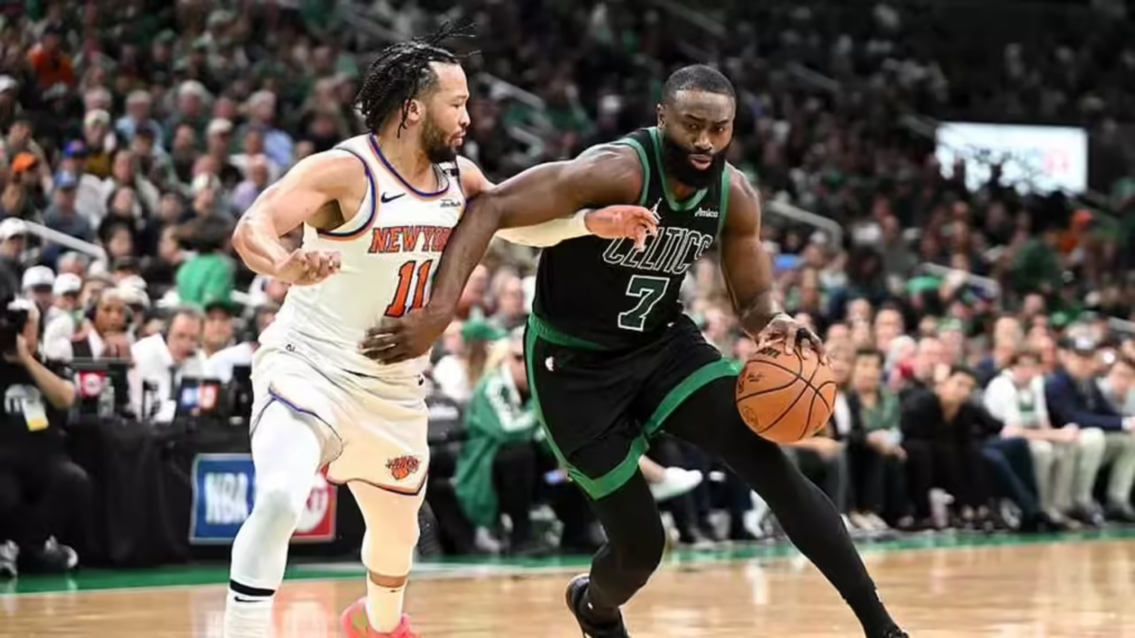 Knicks vs Boston Celtics match player stats
