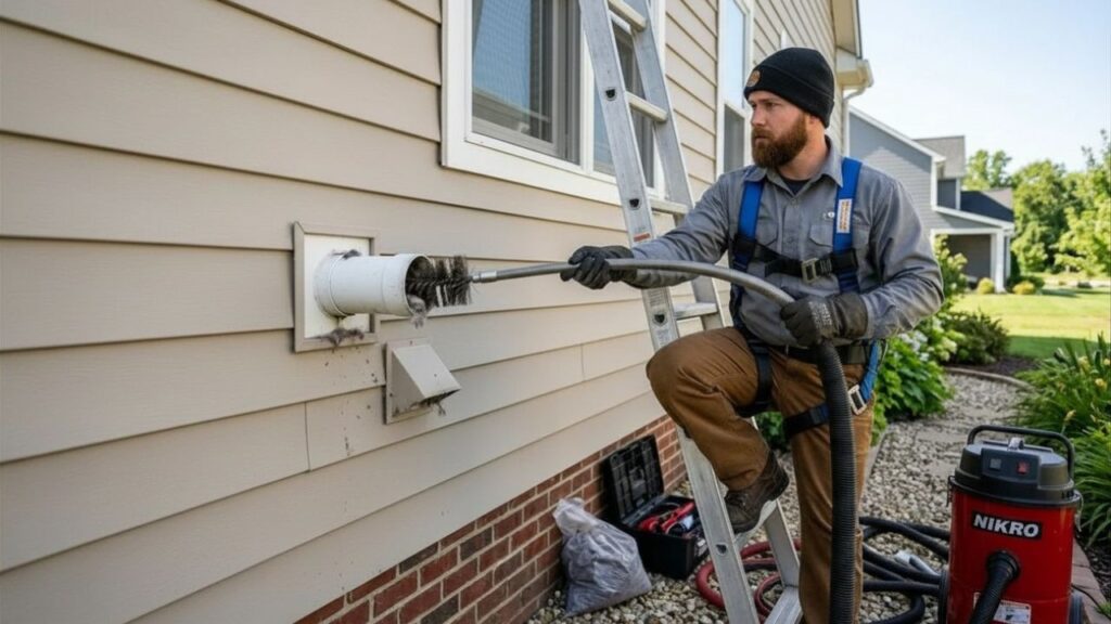 magnetic dryer vent