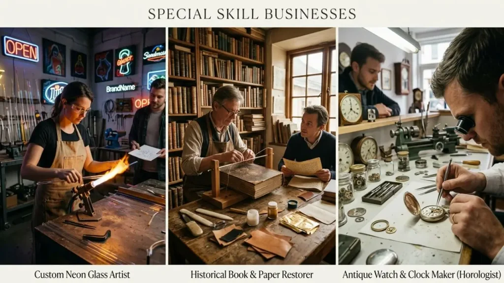 Business ideas for people with special skills and expertise I AI Generated