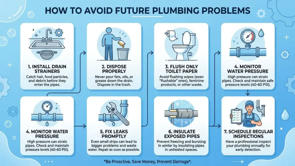 How to Avoid Future Plumbing Problems © BizCoreHub.com I AI Generated