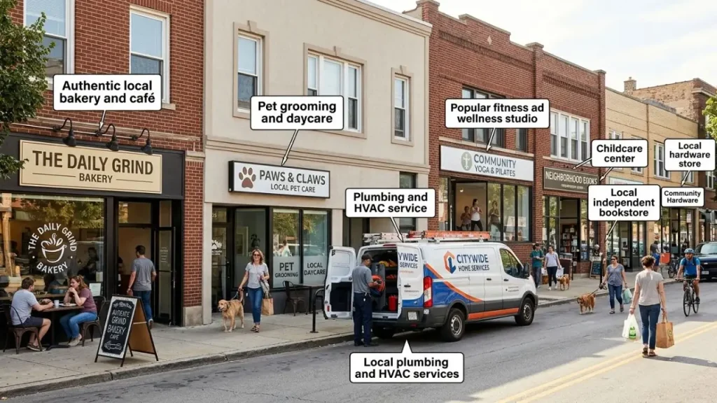 Local Business Ideas With Genuine Demand © BizCoreHub.com I AI Generated